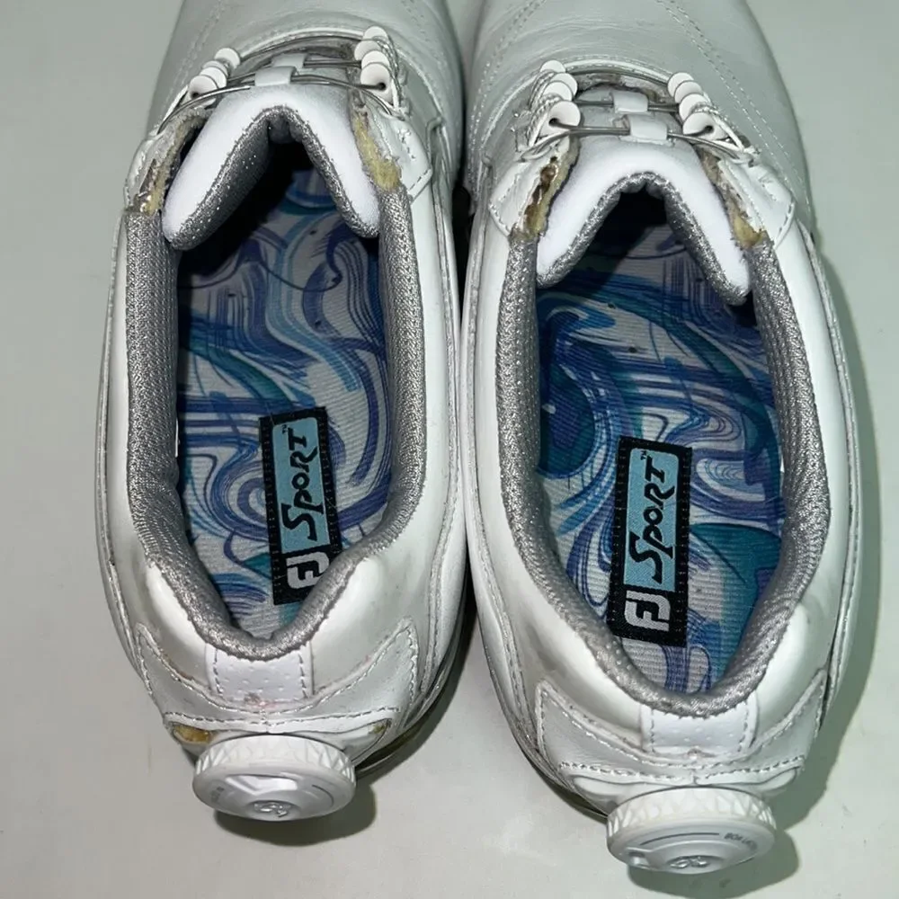 Foot Joy White BOA Closure, waterproof golf‎ shoes Size 8N A19